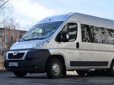 Микроавтобус/минивэн в аренду фото 1 - Peugeot Boxer 2014