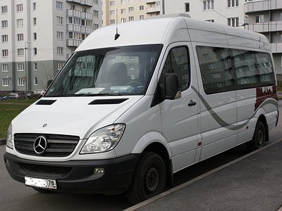 Микроавтобус/минивэн в аренду фото 1 - Mercedes-Benz Sprinter 2009