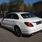 Аренда Mercedes-Benz C-Class с водителем в городе Санкт-Петербурге - Абяс Камалетдинов